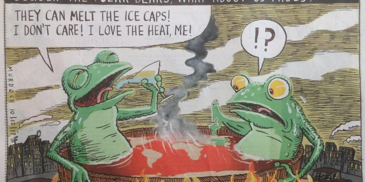 Cozinhando sapo sim, mas o engolindo jamais. Mudanças climáticas e mitos com anfíbios.